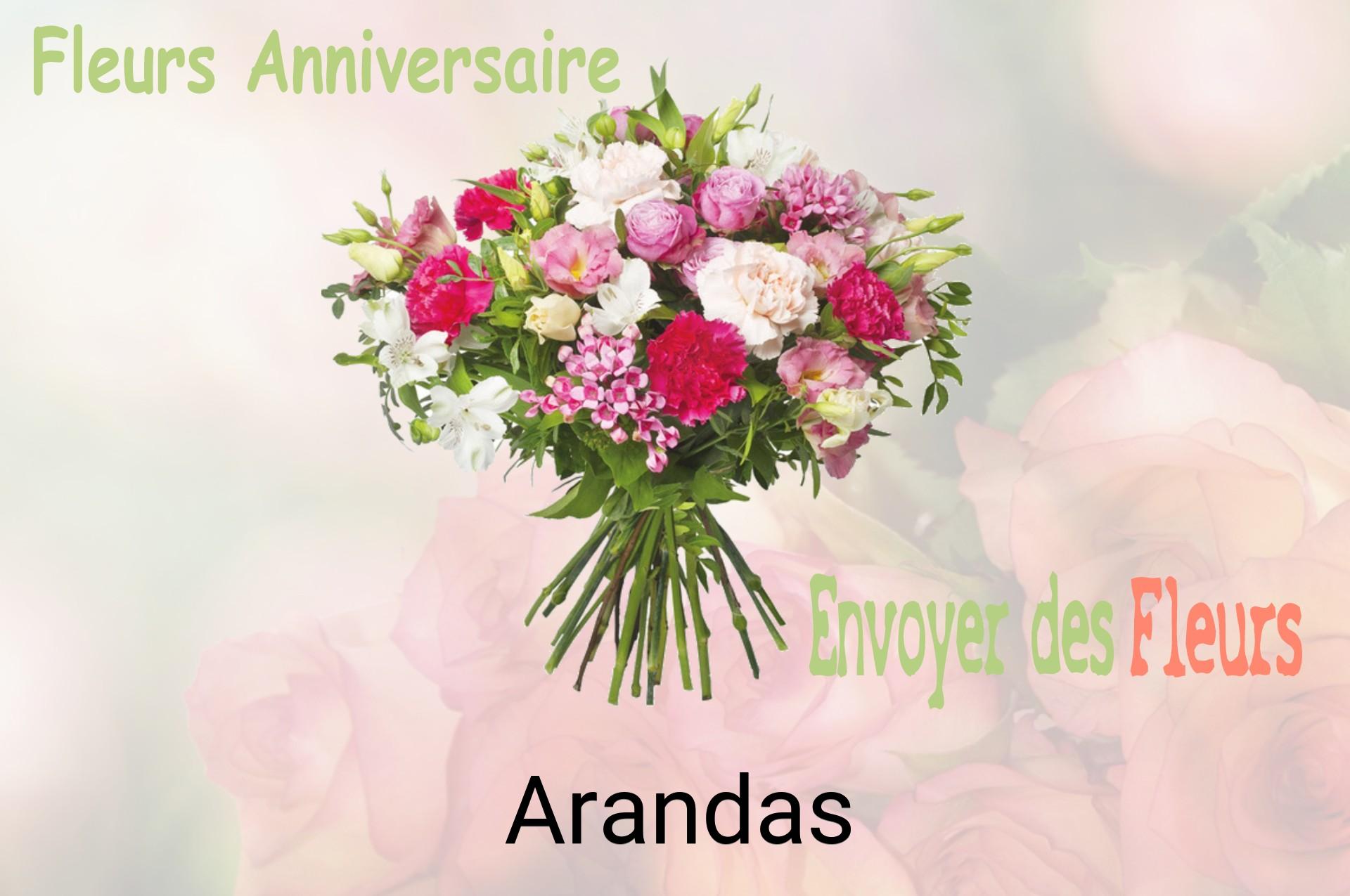 Bouquet de fleurs d’anniversaire livré à Arandas